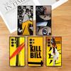 Классический фильм K-Kill B-Bill Чехол для телефона для Samsung Galaxy S25 S24 S22 S23 Ultra S21 S20 Plus 5G Матовый Нескользящий Полностью Мягкий Чехол