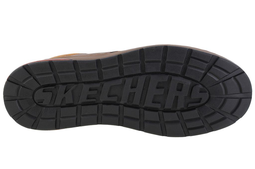 Skechers Evenston - Renli, Мужские туфли на шнуровке коричневого цвета