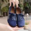 Fashion Woman's Flats Shoes Woman Soft Genuine Leather Big Size Boat Shoes for Women