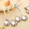 Soup Spoon 304 Stainless Steel Material Anti-corrosion And Rust Resistance Smooth And Easy To Clean