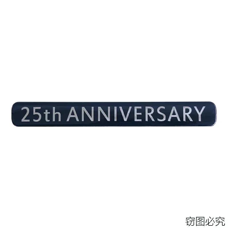 wvkzl2 Car Sticker Executive Black White Emblem 60th Anniversary Badge Decal for Toyota Tundra Corolla Prado Brownstone Limited Edition