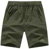 Outdoor Shorts with Zipper 01 Size XL Men's Shorts, Sweat-Wicking, Quick-Drying, Sports/Running Pockets, Green,