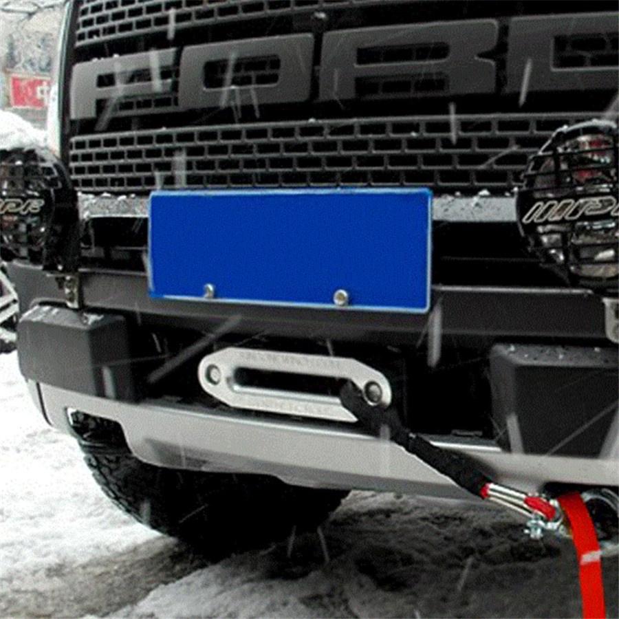 Aluminum ATV 4.8"Hawse Fairlead Synthetic Winch Rope Cable Lead Guide 4000lbs