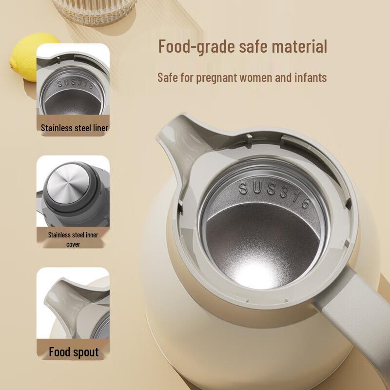 TOMIC 2L 316 Stainless Steel Insulated Water Kettle