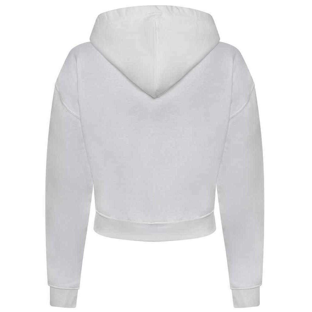 Awdis Женская/женская укороченная толстовка с капюшоном
