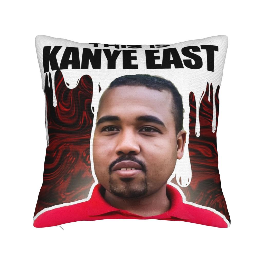 K-kanyes W-wests Забавная Подушка Чехол Аксессуары Мягкая Наволочка Декор Чехол для Подушки-плед Сиденье Разные Размеры