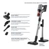 Aspirateur balai - Electrolux - EP81AB25UG - Autonomie 60 min - Charge rapide 2,5 h - Brosse PetPro+