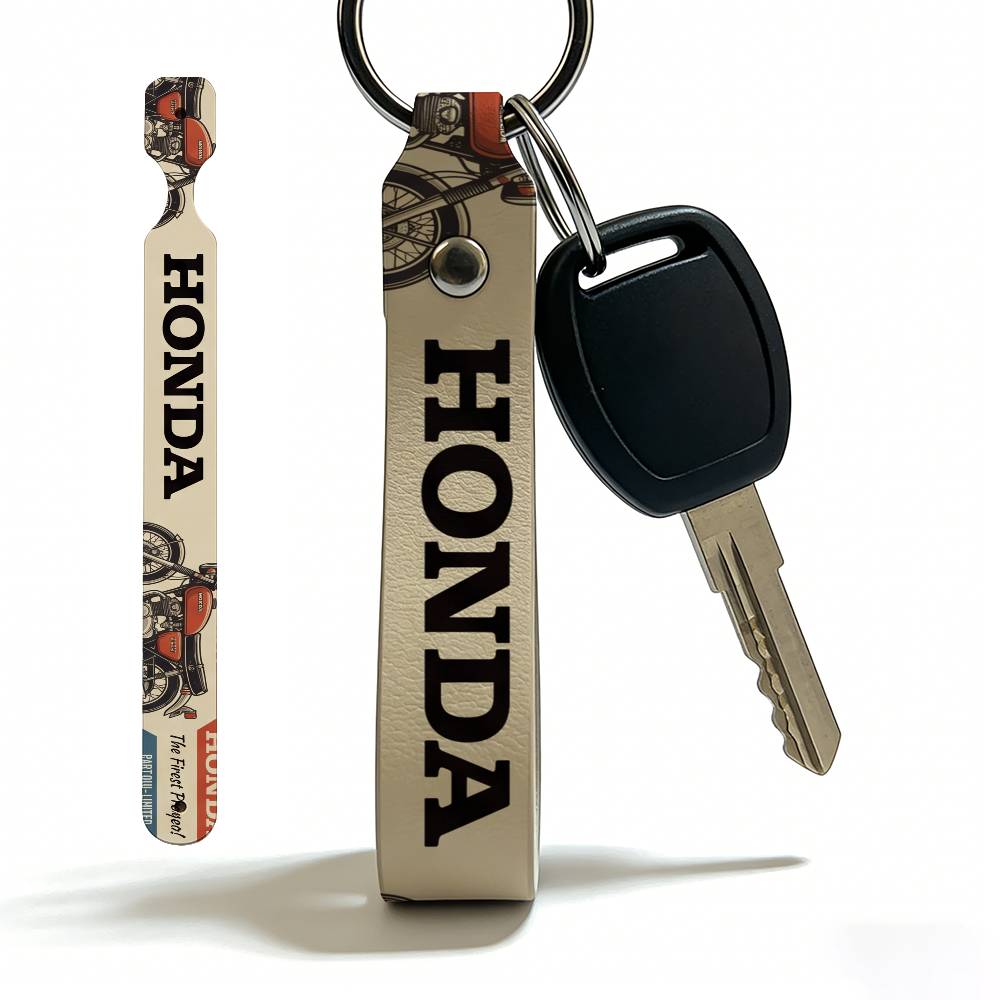 ДЛЯ HONDA RACING RIDE Брелок из ПУ-кожи Минималистичный Держатель для ключей Прочный Органайзер для ключей Аксессуары для сумки с ключами от машины Подарок LK6