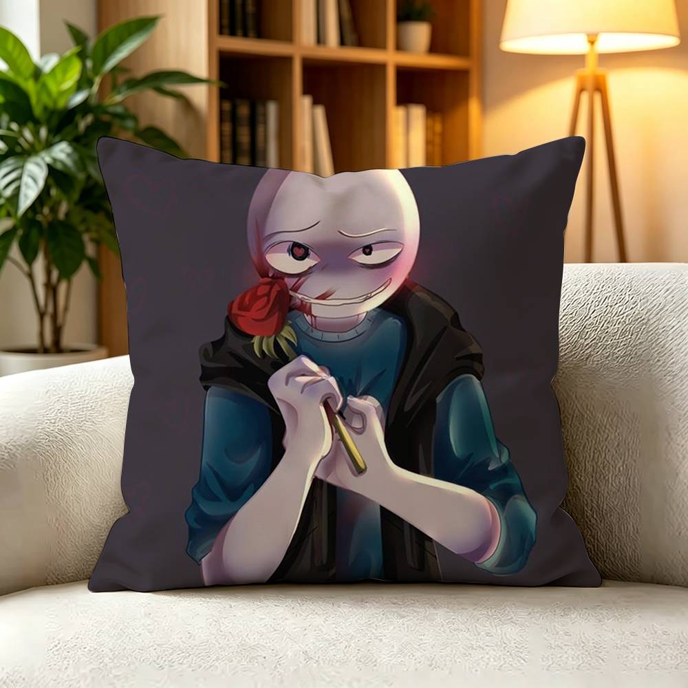 YYour Boyfriend Peter Horror VN Graphic  Pillow Case Square DoubleSided Sofa Cushion Cover Bedroom Bedside Pillow