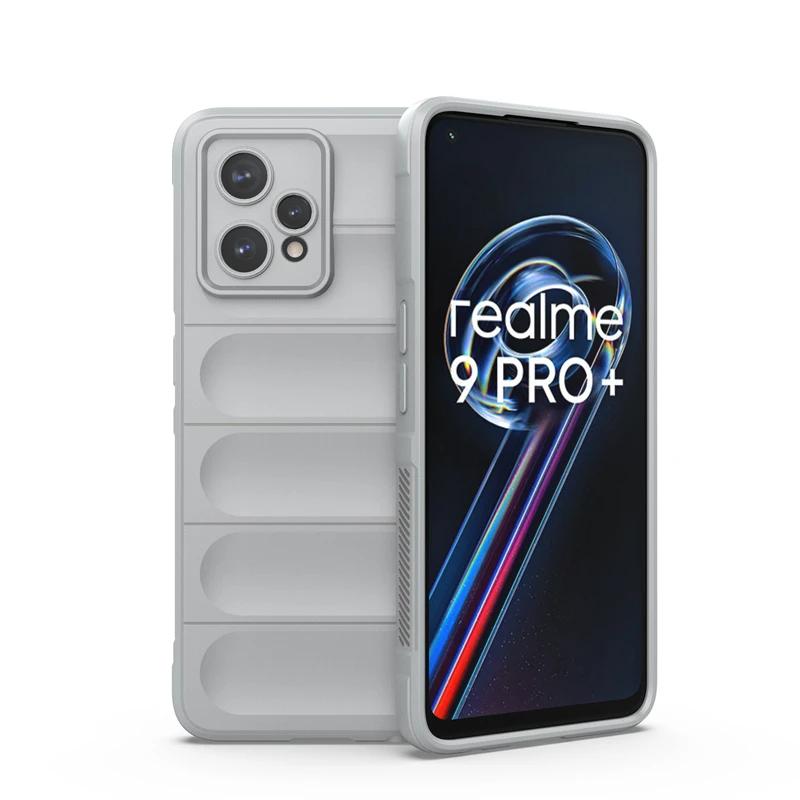 Чехол для OPPO Realme 9 4g задняя крышка чехол для телефона жидкий силикон противоударный защитный чехол Funda Coque