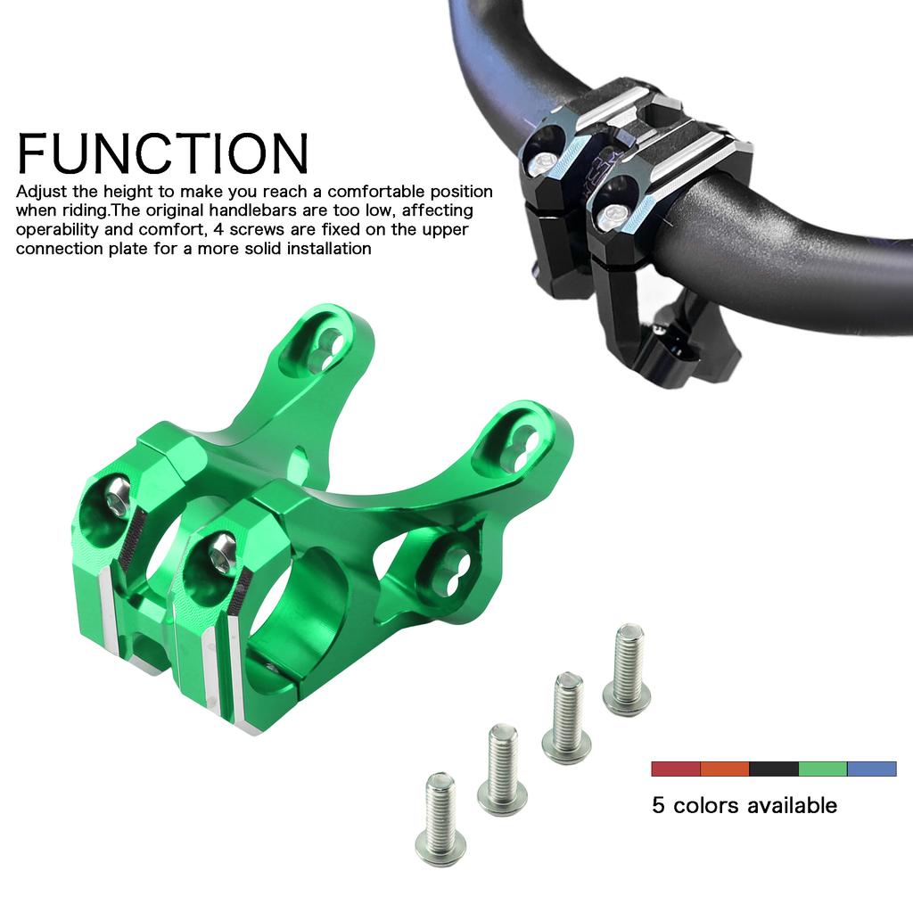Подъемник Руля Мотоцикла Передний Кронштейн Руля CNC Алюминий Для Surron Light Bee X Модифицированные Детали Питбайк Грязевой Байк Мотокросс Аксессуары