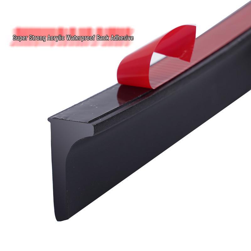 Водонепроницаемая угловая лента для ванной комнаты - Самоклеящийся водный барьер для душевой и туалетной перегородки