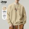 Мужской повседневный свитшот с круглым вырезом и принтом JEEP SPIRIT
