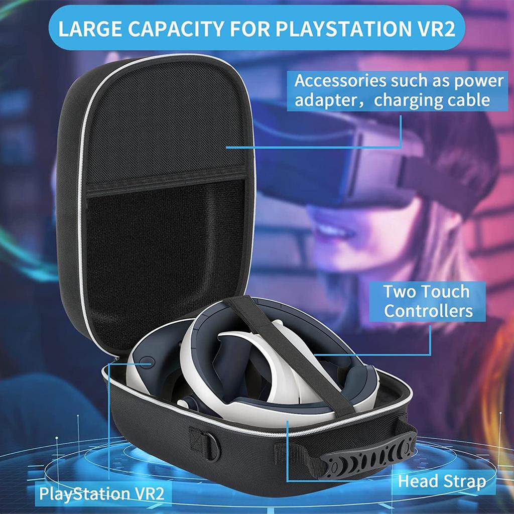Защитная сумка для хранения шлема PS VR2 Сумка с ручкой Органайзеры для очков