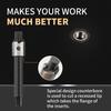 M6X1.0 Thread Repair Kit With 9.4Mm Ert HSS Drill, Tap, Tallation Driver, Counterbore, Stainless Steel Ert M6X1.0X9.4MmX10 PCS