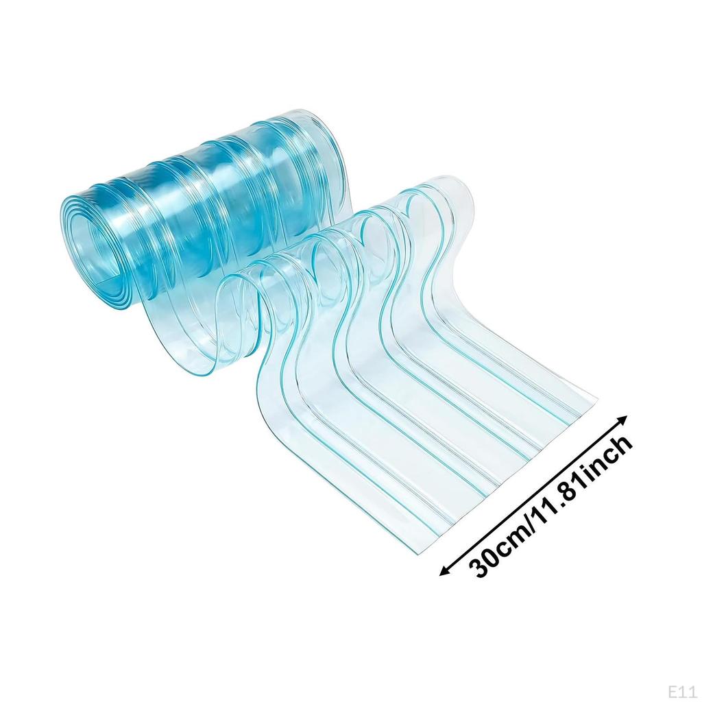 ПВХ полосовые завесы для дверей Складские принадлежности Легко резать и устанавливать Обрезаемая длина 5 футов Собака