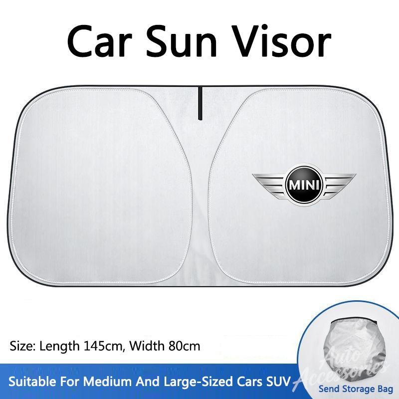 Car Sun Visor Folding Sunscreen Front Windshield Cover For BMW Mini Cooper Countryman Clubman R55 R56 R60 F54 JCW Auto Accessory fsbm73
