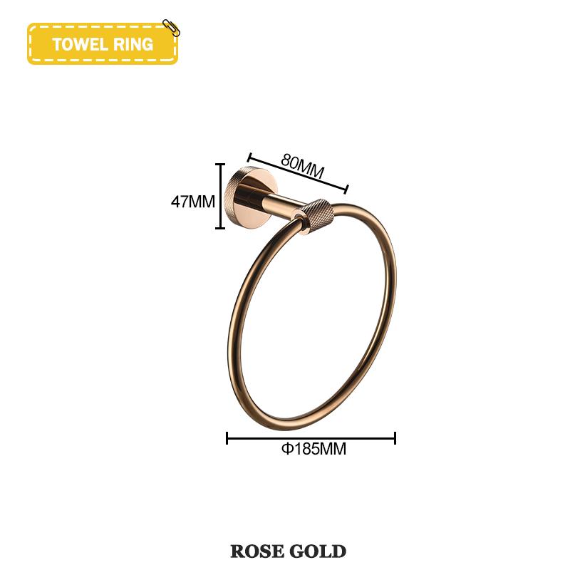 Настенная вешалка для полотенец из нержавеющей стали цвета розового золота, держатель для туалетной бумаги, вешалка для полотенец, крючок для халата, подстаканник, аксессуары для ванной комнаты