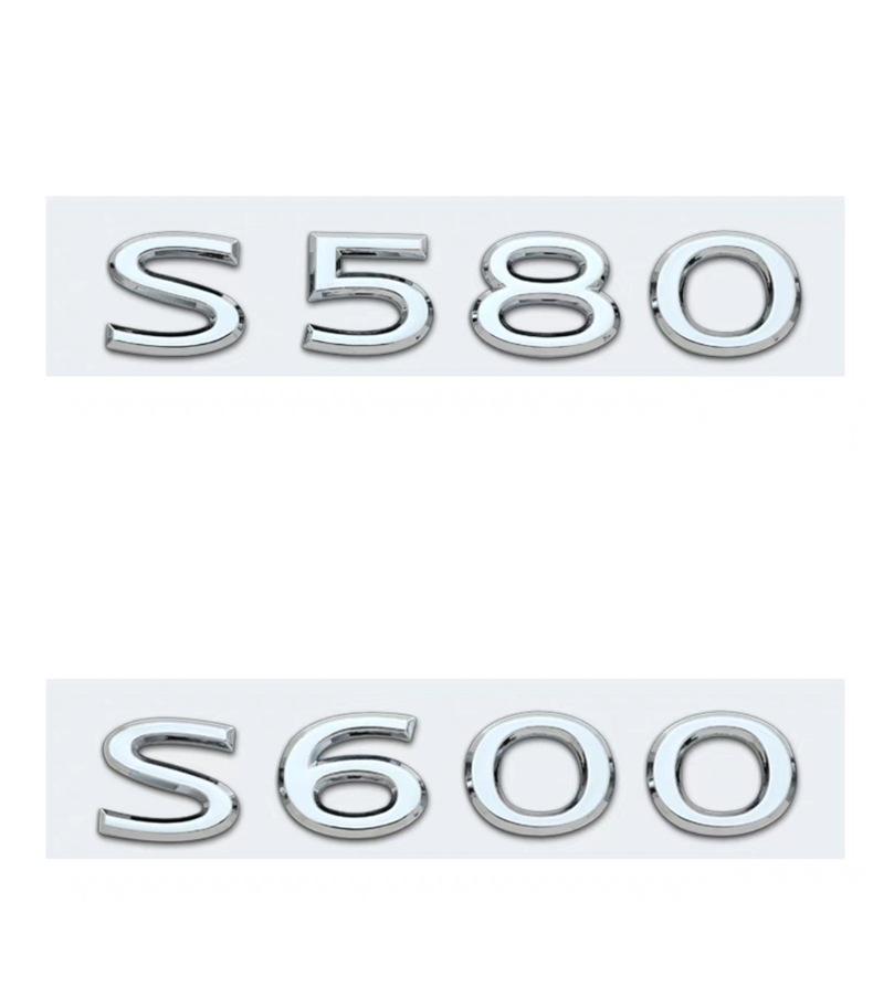 Буквенная эмблема автомобиля Mercedes-Maybach для S480 S580 S680 GLS480 GLS600 V12
