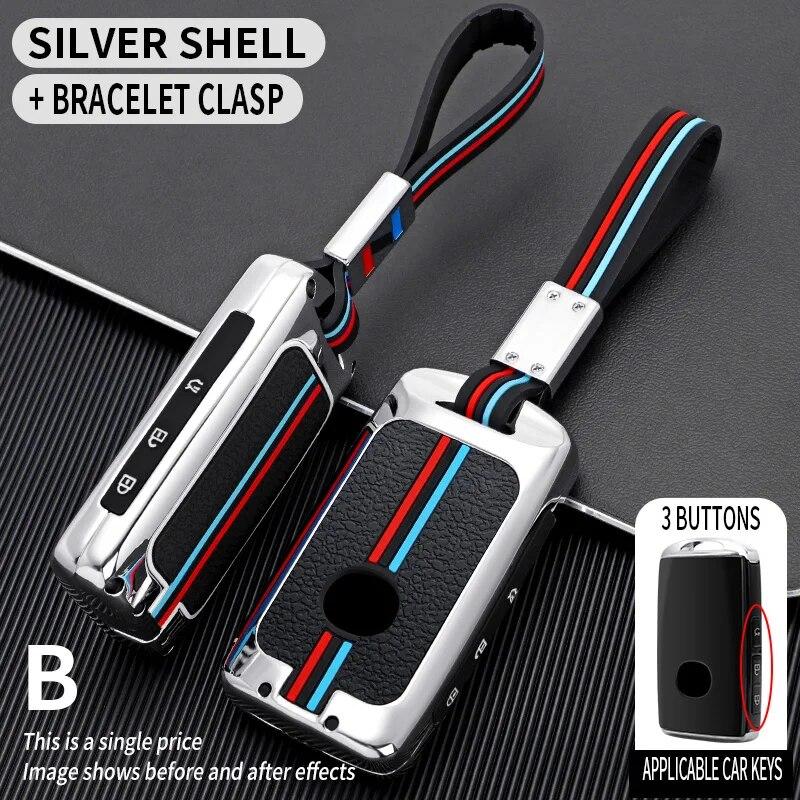 Zinc Alloy Car Remote Key Cover Case Shell Fob For Mazda 3 Alexa CX4 CX5 CX-5 CX8 CX-30 CX30 2019 2020 Protector Accessories