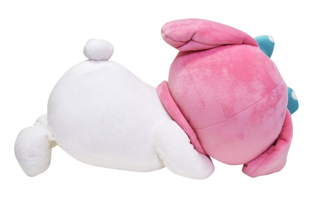 MORIPiLO Morishita Sanrio My Melody Подушка для тела M 45 см Большая плюшевая подушка с изображением персонажей Подушка розовая 4620141 Приблизительно. Совместный сон