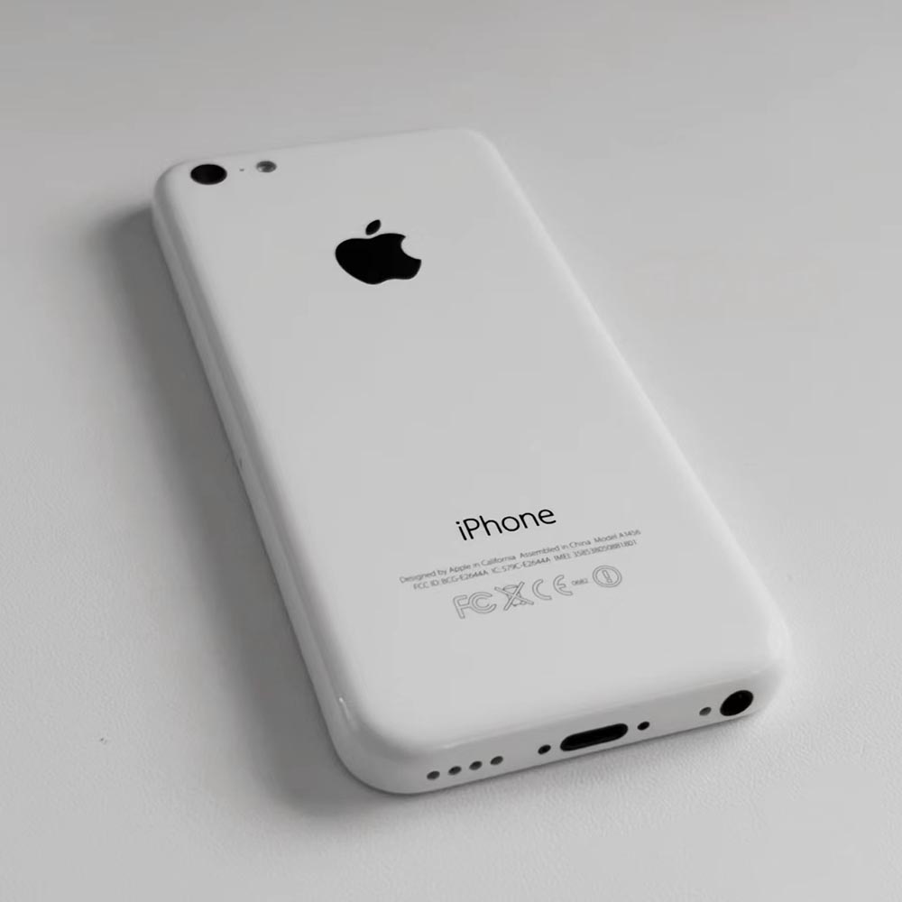 Восстановленный Оригинальный Apple Apple iPhone 5C 1 ГБ ОЗУ 32 ГБ ПЗУ Мобильный телефон с 1 SIM