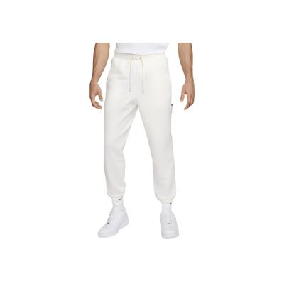 Мужские джоггеры Dri-FIT, однотонные, с эластичными манжетами и шнурком, цвета светло-слоновой кости, FZ0224-133