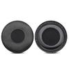 1 Pair Ear Pad Pillow Cover Black Replacement Soft PU Case for Evolve 20se 30II 40 65/75 Headphones
