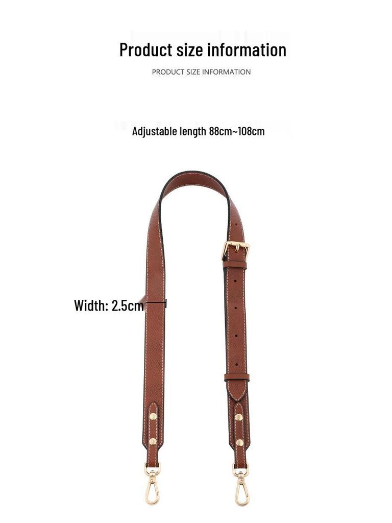 Регулируемая сумка Ma Huang Shi Long из коровьей кожи с короткой ручкой и широким ремнем через плечо