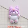 Смоляные аксессуары Sanrio с мультяшными персонажами: Милые наклейки на телефон, Заколки для волос, Магниты на холодильник, Пряжки для обуви
