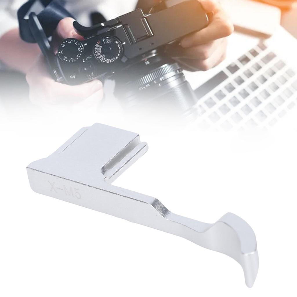 Metal Thumb Grip Fit for   X-M5 Camera Aluminum Alloy Hot Shoe Thumb Up Rest Hand Grip