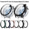 With Scale Screen Protector Tempered PC Cover Shell Protective Case for Huawei Watch GT 5 46MM