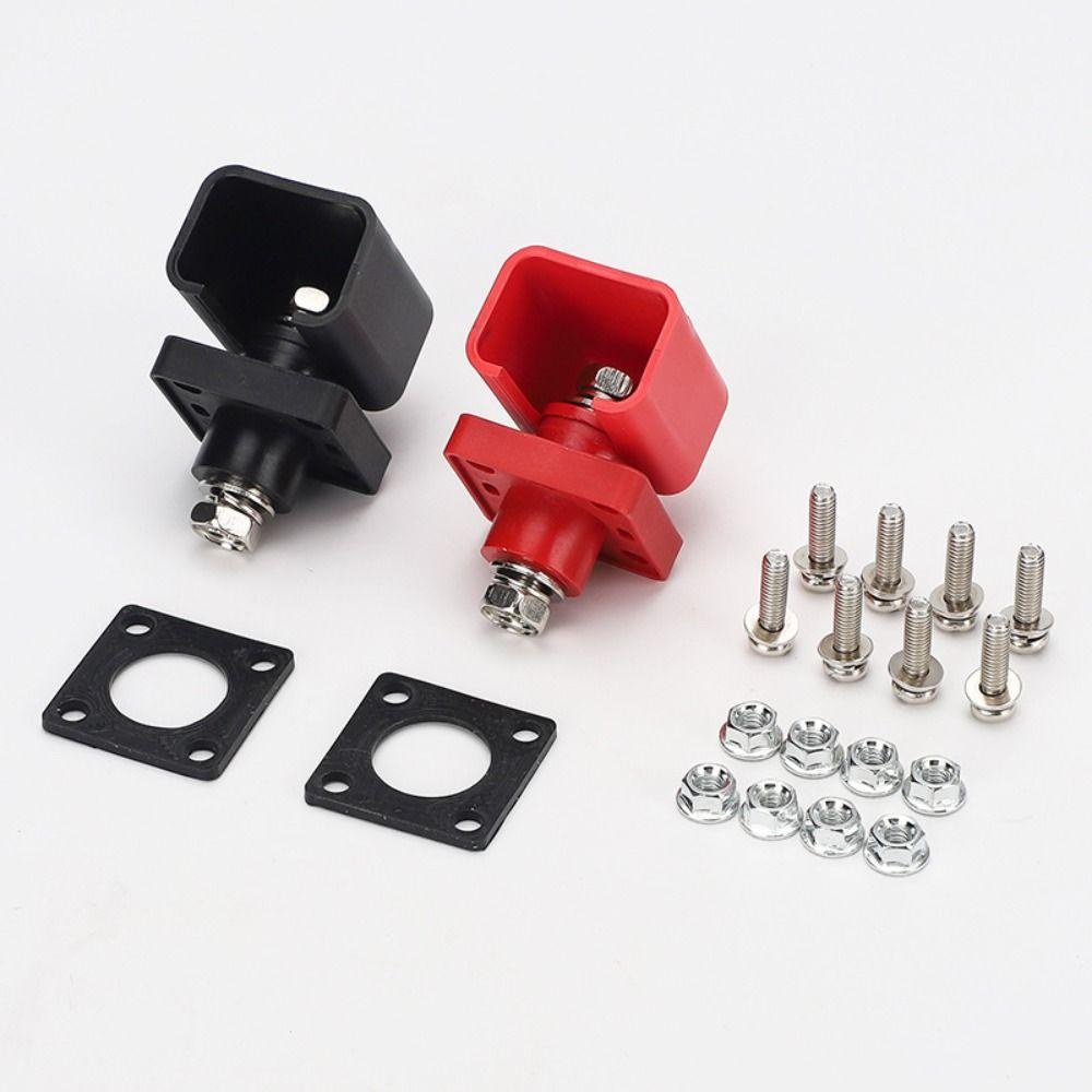 2Pcs Energy Inverter Lithium Battery Terminal Block 200A Battery Power Terminal RV Lithium Battery