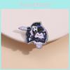Adorable Cartoon Ghost Cat Brooch Charming Halloween Demon Animal Design For Everyone