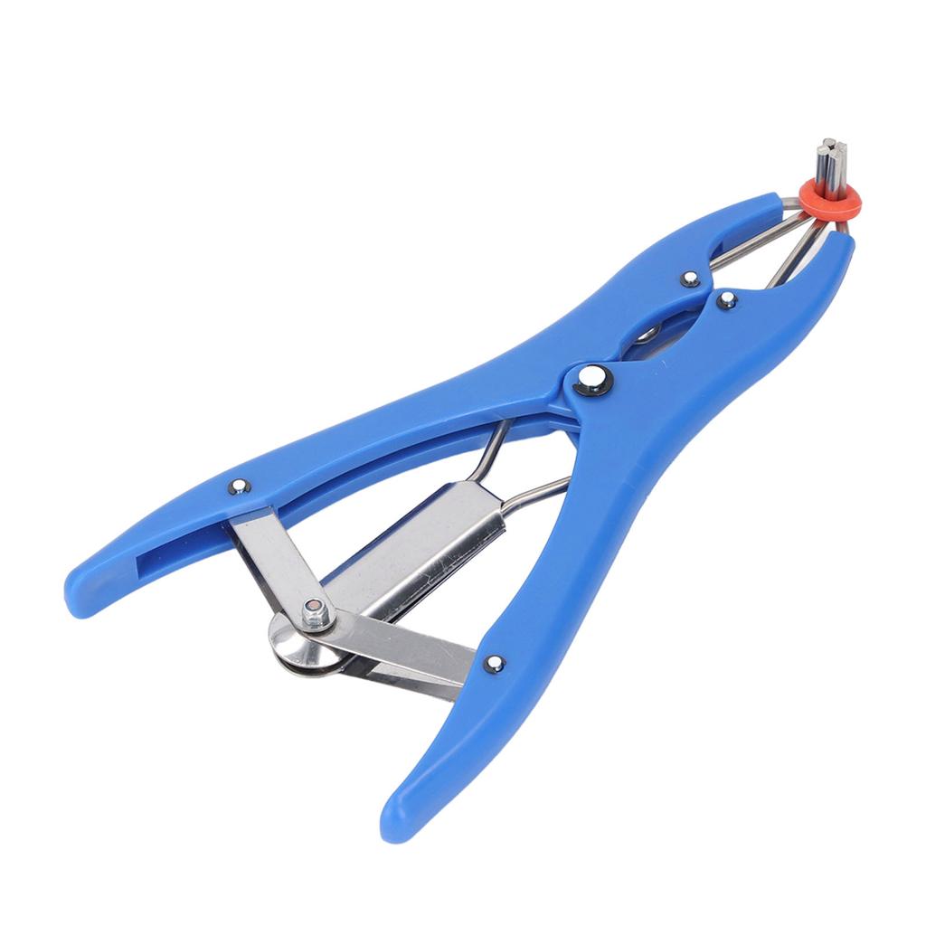 Кастрационный бандажёр из нержавеющей стали без крови с 100 шт. колец для кастрации, набор для бандажирования телят для коз