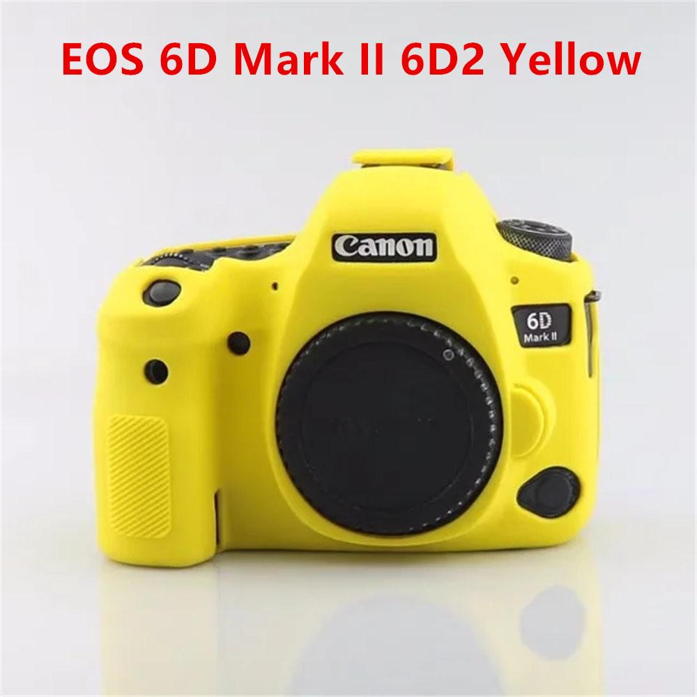 Мягкий силиконовый защитный чехол для камеры для Canon EOS 5D Mark II III IV 5D2 5D3 5D4 6D Mark II 6D2 7D Mark II 7D2 77D 600 700D