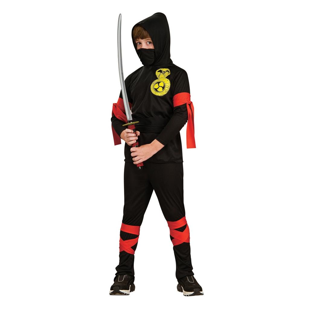Bristol Novelty Childrens/Kids Ninja Costume Set
