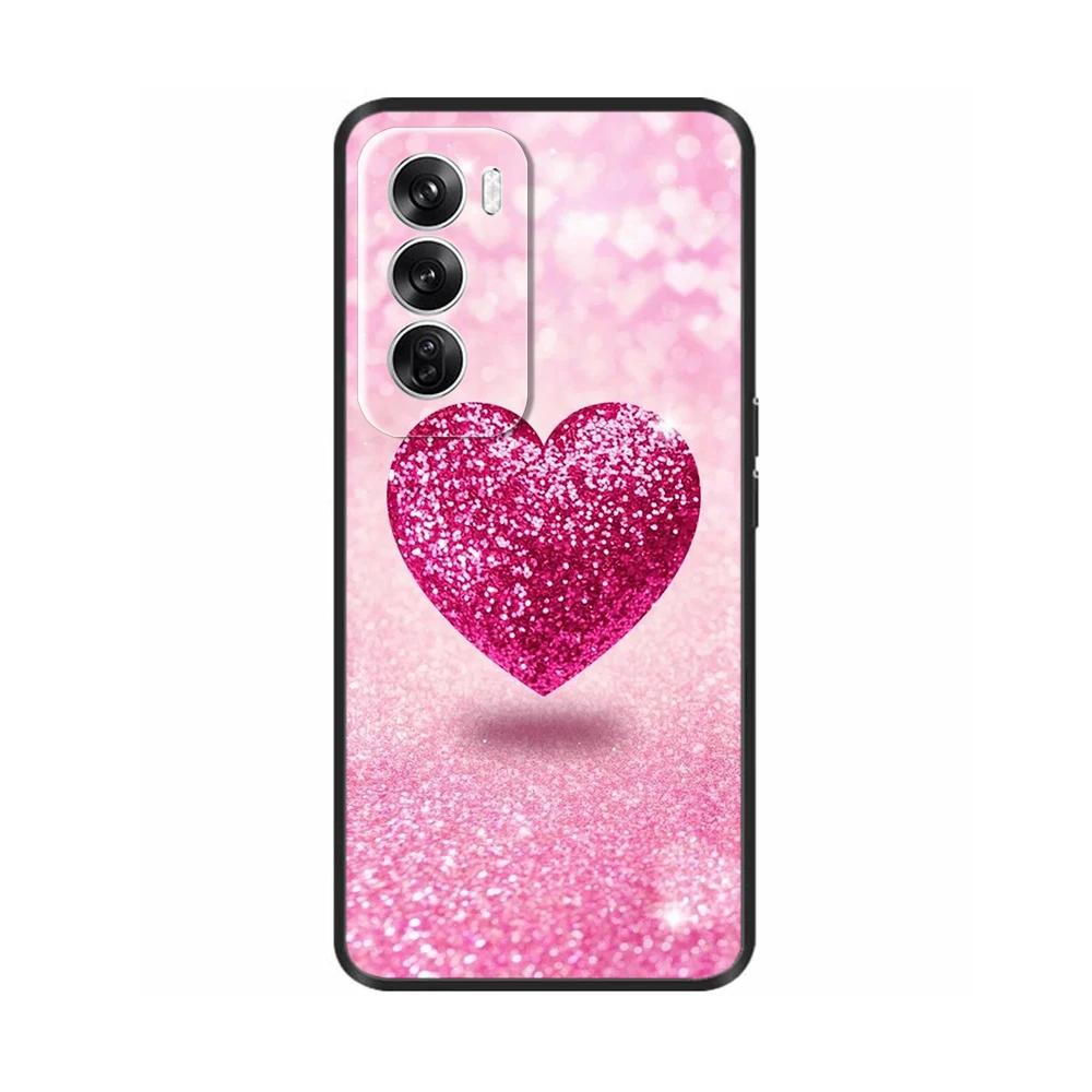 Чехол для OPPO Reno 12 5G Новый модный окрашенный чехол Силиконовый мягкий ТПУ чехлы для телефона Для OPPO Reno 12 Pro 5G Корпус reno12 Pro Fundas