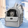 Рюкзак-сумка для кошек, рюкзак для домашних животных, большая вместимость, портативный рюкзак для кошек, рюкзак из ткани Оксфорд для кошек