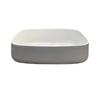 595X385X150mm Bathroom Rectangular Counter Top Vessel Sink Solid Surface Stone Washbasin
