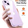 Protective Case - BOOLING - for iPhone 15 Plus - Shockproof Silicone - Transparent - Slim