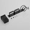 Hair Dryer Holder Curling Iron Storage Rack Heat-Resistant Wall Mount Bathroom Blow Dryer Holder Bathroom Hair Tool Organizer Rack