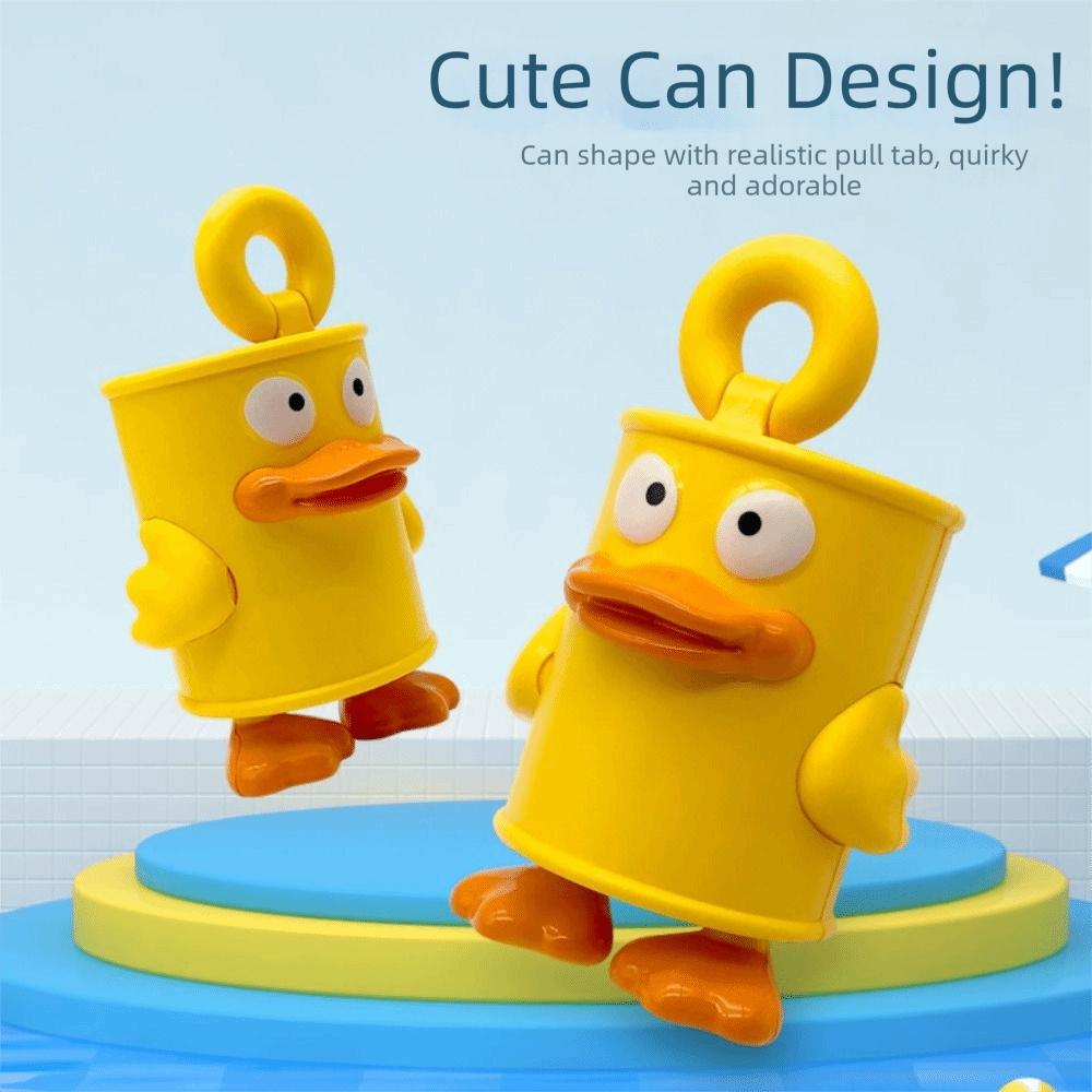 Cute Design Water Spray Toy Tin Can Beach Water Fight Creative Gift Duck Water Toy  Outdoor Play