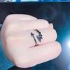 Punk Vintage Evil Wing Rings for Women Men Couple Wedding Opening Angel Wing Ring Jewelry Gift