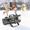 Snow Machine, Powerful 650W Handheld/Hanging Fake Snow Maker, Snowflake Making Machine with Portable Handle, Outdoor & Indoor Artificial Snowflake