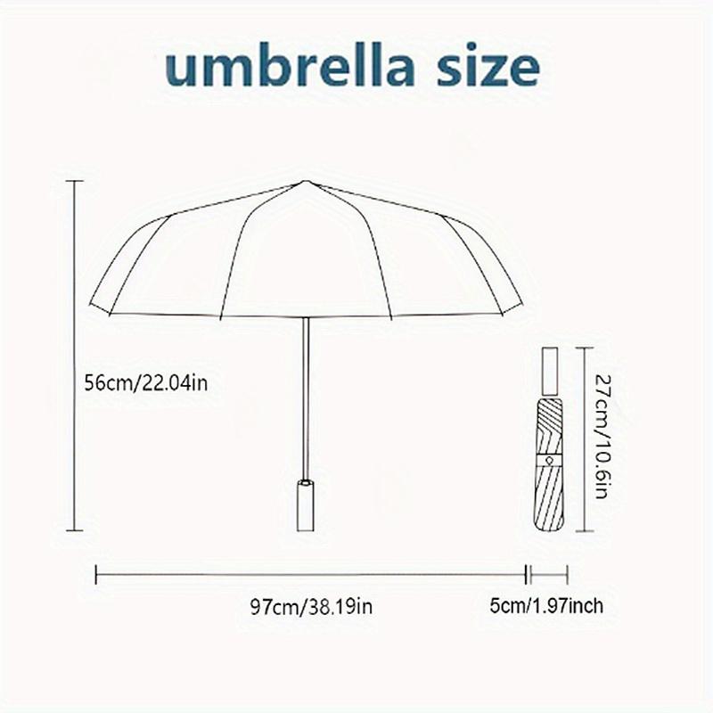1pc Naruto's Dynamic Journey Automatic Opening and Closing Umbrella - Small Umbrella Suitable for Various Occasions J064