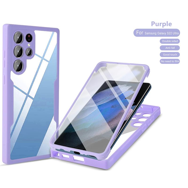 Чехол с полной защитой 360 для Samsung Galaxy A13 5G A33 A53 A73 A23 A03 Core Чехол-защитная пленка для экрана для Samsung A14 A24 A34 A54 A04E S