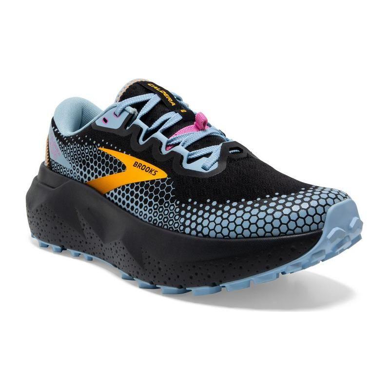 Brooks Caldera 6 Нескользящие Прочные Низкие Уличные Функциональные Ботинки Женская Обувь Черный Синий Желтый 120366-096
