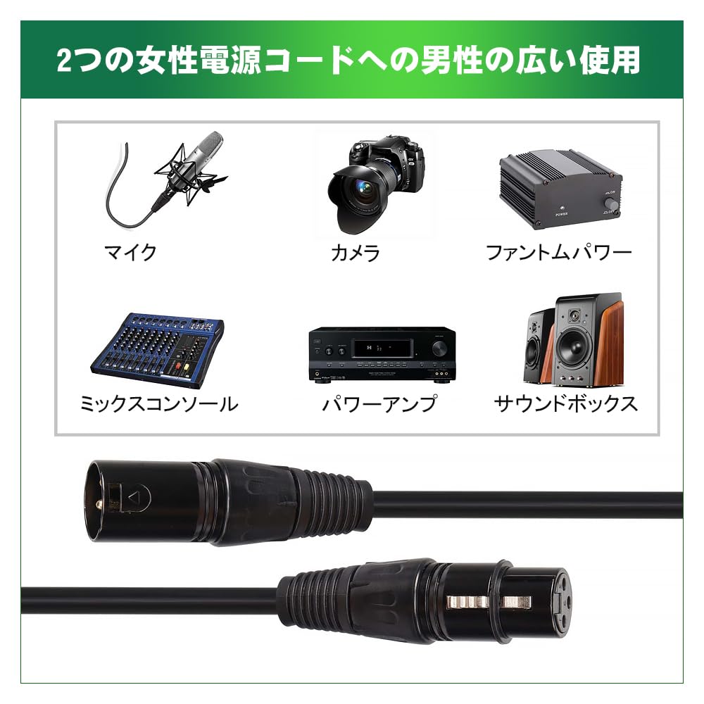 Canon Line 3-контактный XLR «папа» — «мама» микрофонный кабель, DMX-кабель патч-корд, бескислородная медь, 3 м, для записи микрофона, профессиональной записи,