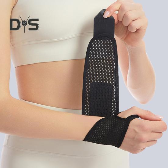 1 шт. спортивный бандаж на запястье, регулируемый дышащий ремень для поддержки запястья, мужской и женский фитнес-бандаж, облегчение боли при артрите, тендините, компрессионный рукав